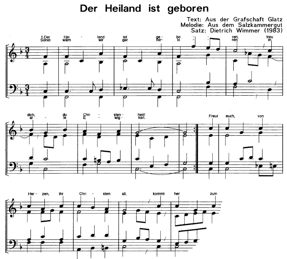 Der Heiland ist geboren