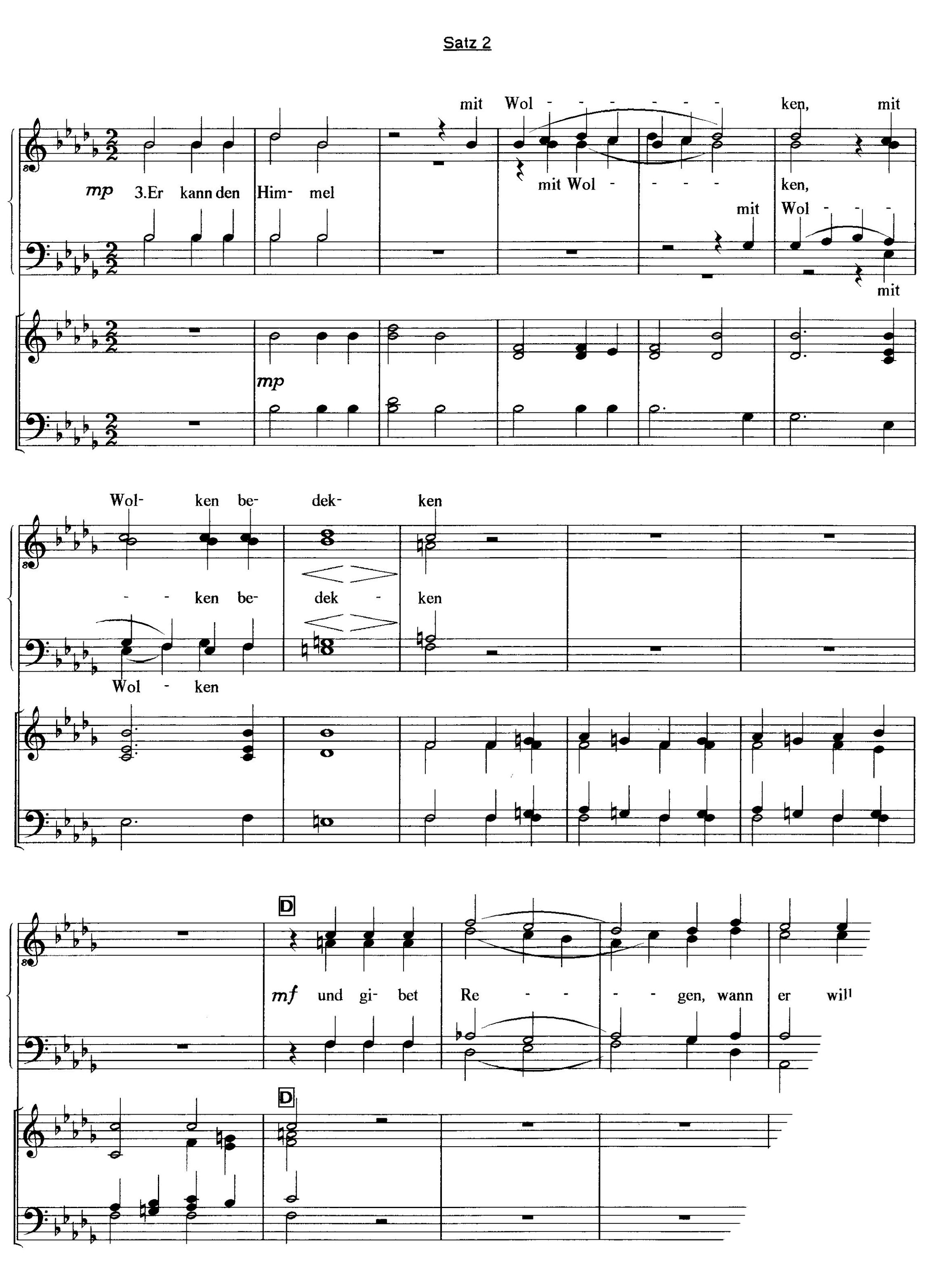 2.Satz (Strophe 3)
