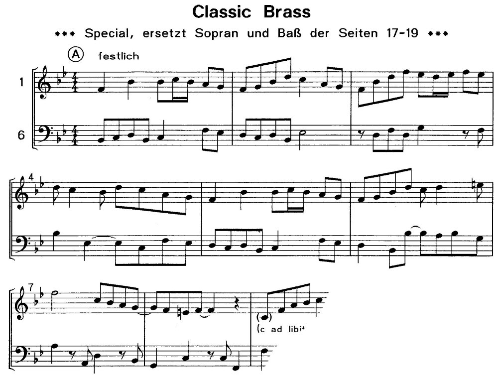 Classic Brass (Special A)